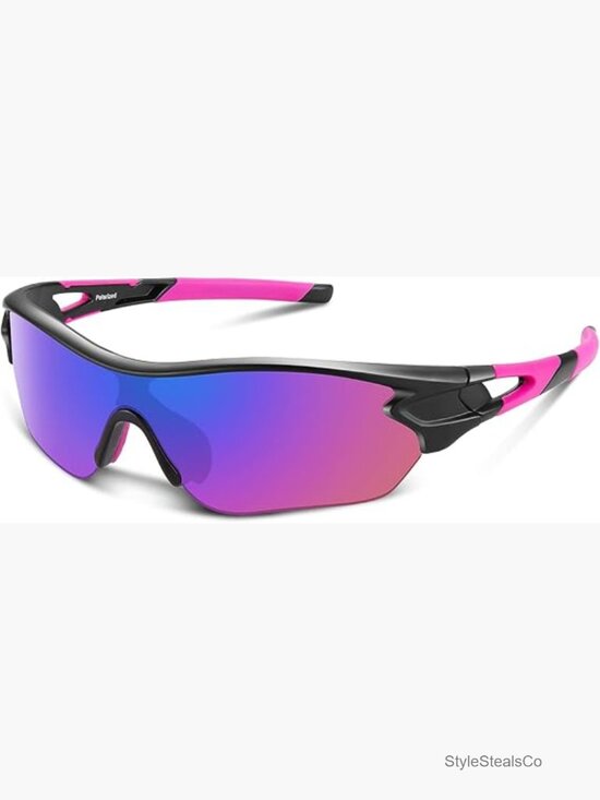 Polarized Sports Sunglasses UV400 Lightweight TR90 TAC Lens Unisex main image 4